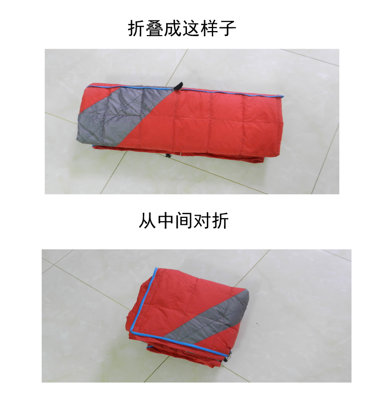 Xác thực gối người lớn siêu nhẹ ngỗng xuống túi ngủ Cắm trại ngoài trời trong nhà ăn trưa phá vỡ túi ngủ dày mỏng túi ngủ cho bé 2 tuổi