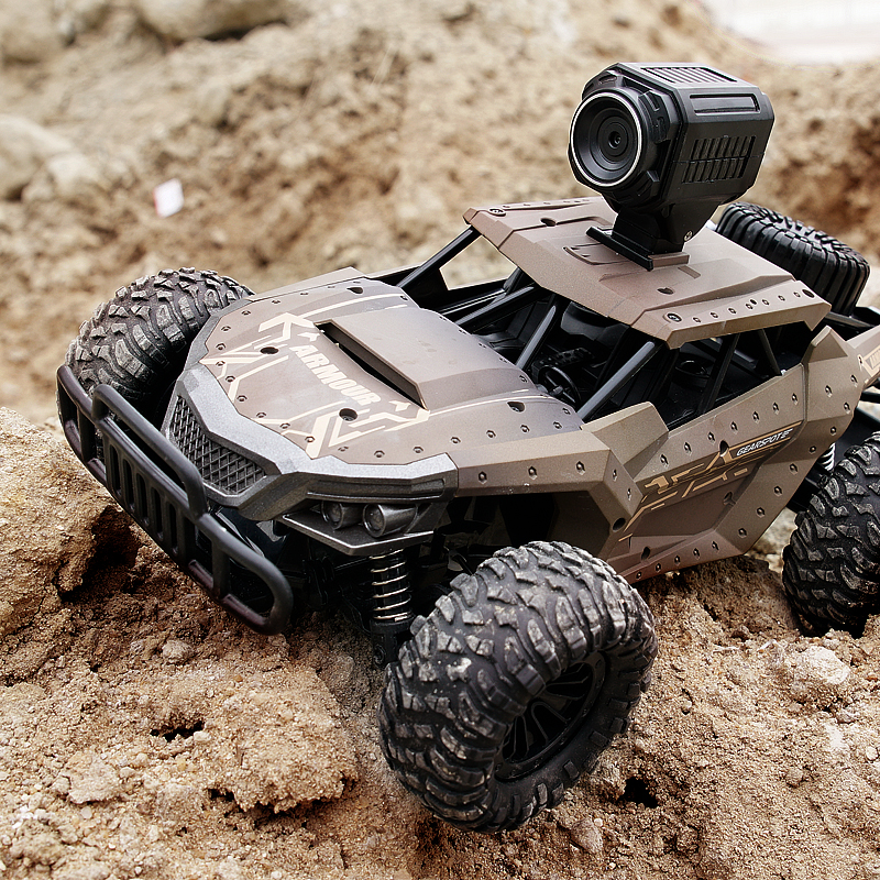 HD camera off-road vehicle remote control military card rc climbing car big truck boy charging children's remote control car toy
