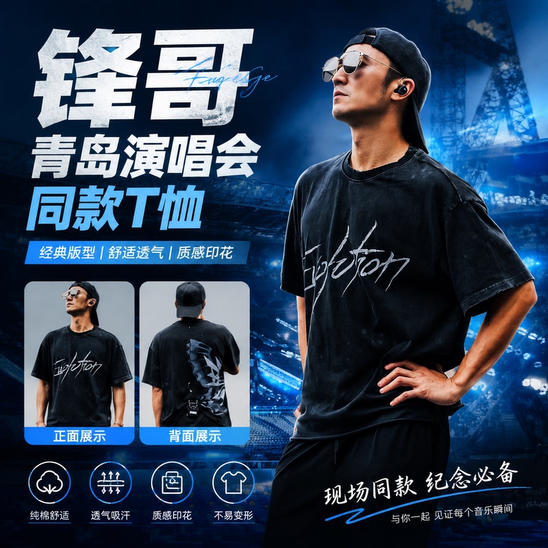 Nicholas Tse's Green Shirt from the Qingdao Concert, Featuring 3D Rhinestones, Evolution Jade Butterfly Short-Sleeve T-Shirt