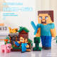 Minecraft boss building block figure series tiny particle assembly toy toilet man monitor man peripheral gifts