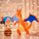 One Piece Straw Hat Luffy Building Blocks Animation Peripheral Micro Small Particle Assembled Educational Toy Chopper Charizard