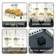 Wange Saudi Arabia Mecca Temple Landmark Building Blocks Small Particle Puzzle Assembled 3D Model Gift