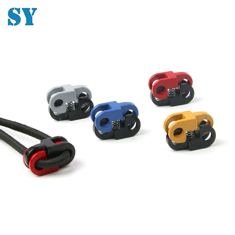High-End Metal Four-Color Spring Buckle Elastic Cord Adjustment Buckle Elastic Snap Cap Cord Decorative Buckle DIY Accessories High-End Metal Four-Color Spring Buckle Elastic Cord Adjustment Buckle Elastic Snap Cap Cord Decorative Buckle DIY Accessories