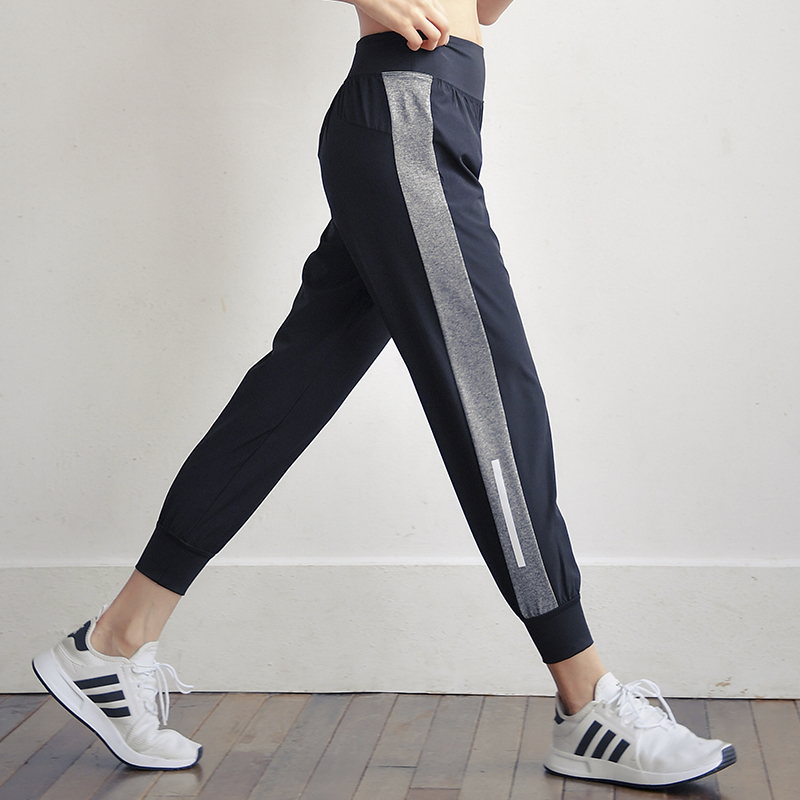Fall New Fitness Room Training Running Sports Pants Loose Yoga Pants Women Speed Dry 90% Pants Casual Long Pants