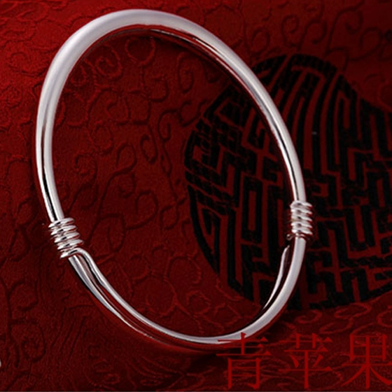 Vòng tay giả bạc cao cấp nữ mô hình 999 vòng tay bạc bạc Vòng tay bạc trang sức bạc cho bạn gái tặng mẹ trang sức bạc