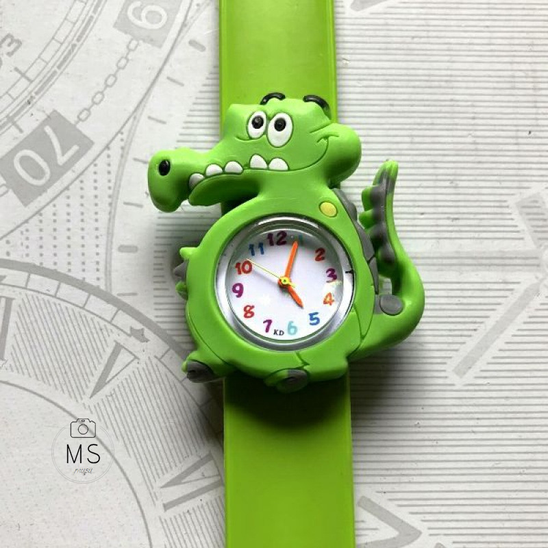 Dinosaur cartoon pat watch boys and girls electronic watch primary school children pat watch