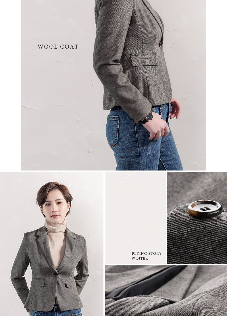 Veste pour femme      en Laine - Ref 3221480 Image 11