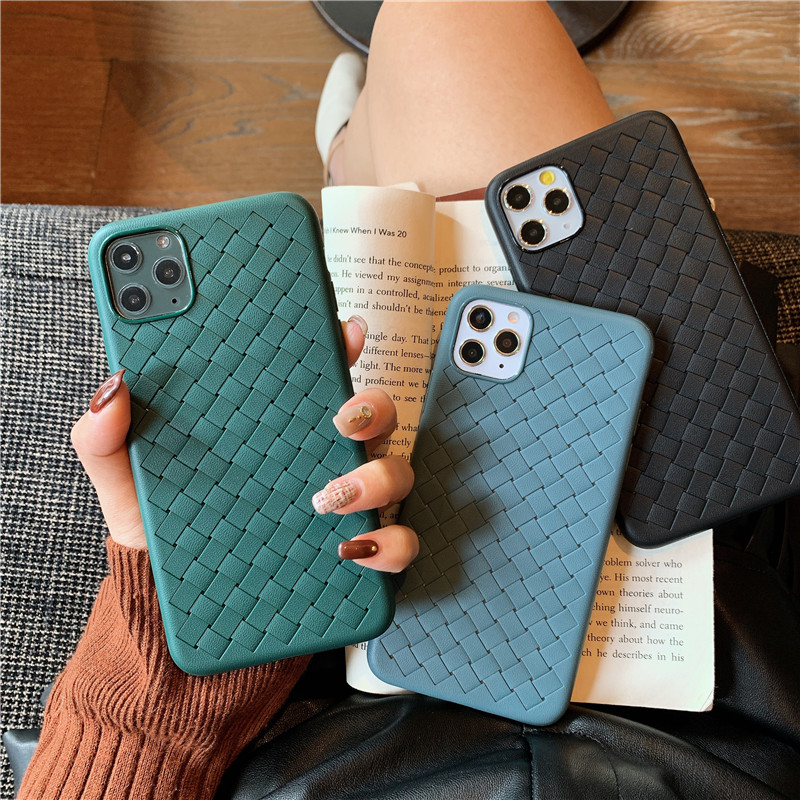 lizardhill dark night green braided tattoo iPhone11 mobile phone protection shell apple x xr xs heat dissipation full package anti-fall xmax soft silicone 8plus mesh red 7