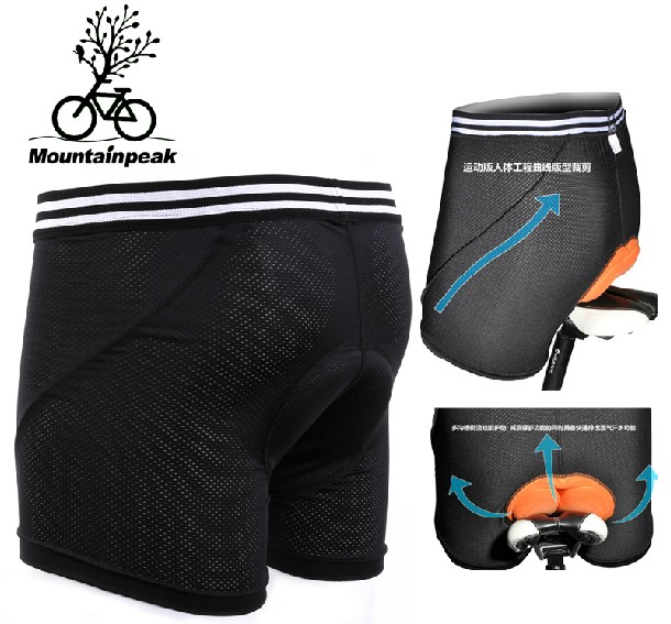  mountainpeak sports version bike riding underwear shorts thickened silicone pad