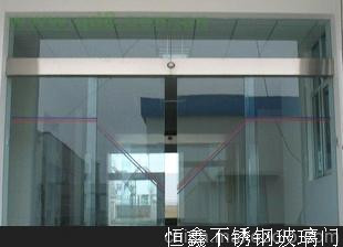 Hengxin glass door glass sliding door electric glass door office glass door glass partition