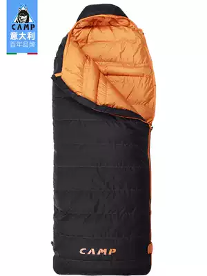 Italian CAMP super light down sleeping bag outdoor summer thin adult single can spliced double tent camping