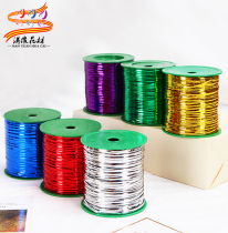  Magic belt tie wire Flower bouquet packaging materials Florist supplies Tie wire Wire tie wire Metal strap Gold and silver tie wire