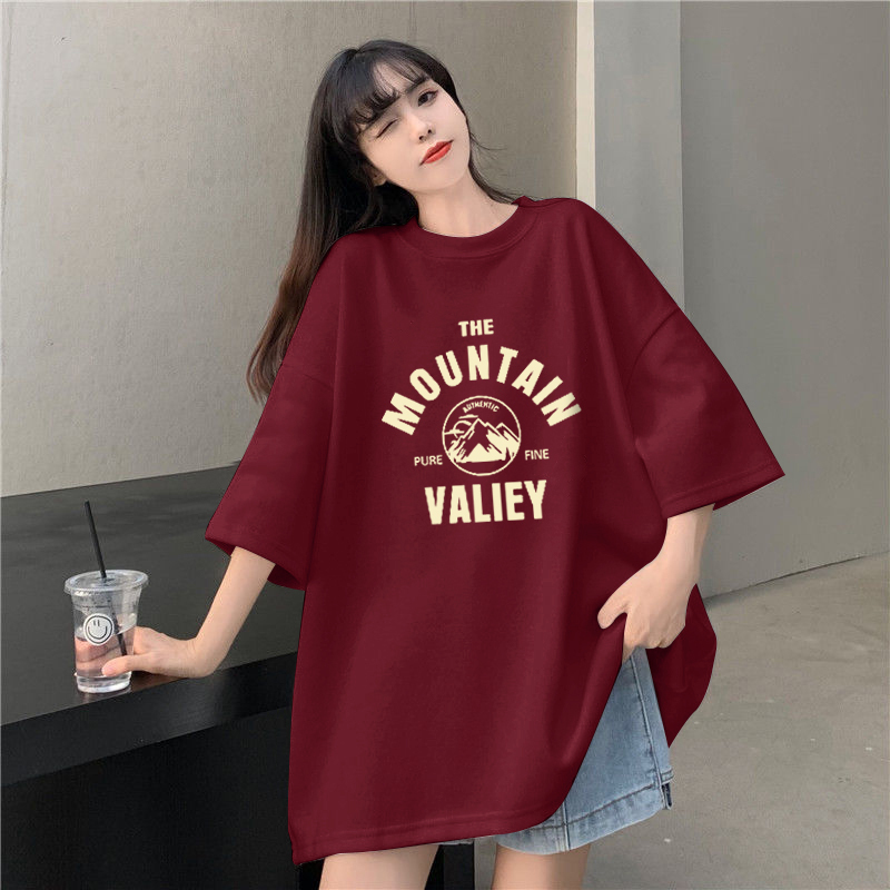 Plus Size Women's T-Shirt 2026 New Summer Short-Sleeved Loose Top for Chubby Girls to Cover the Belly, Base Layer Shirt