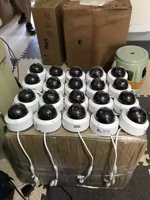 Second-hand Hikvision 2 million DS-2CD3125FV2-IS infrared hemisphere network high-quality camera POE