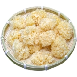 Тремелла из горной липы Чанбайшань, снежный гриб, белый гриб, клейкое ухо, клейкое ухо, настоящая сушеная тремелла, сушеная тремелла, без серы, фейтунцзян