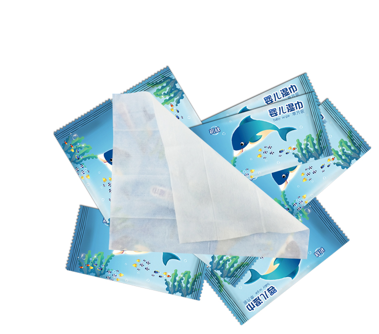 Trẻ sơ sinh làm sạch tay lau giấy gói cá nhân 50 mảnh di động cầm tay bé sinh viên người lớn phổ quát đồ sơ sinh cho bé