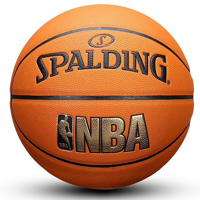 Spalding basketball NBA game official wear-resistant cement outdoor indoor soft skin No 7 74-623Y
