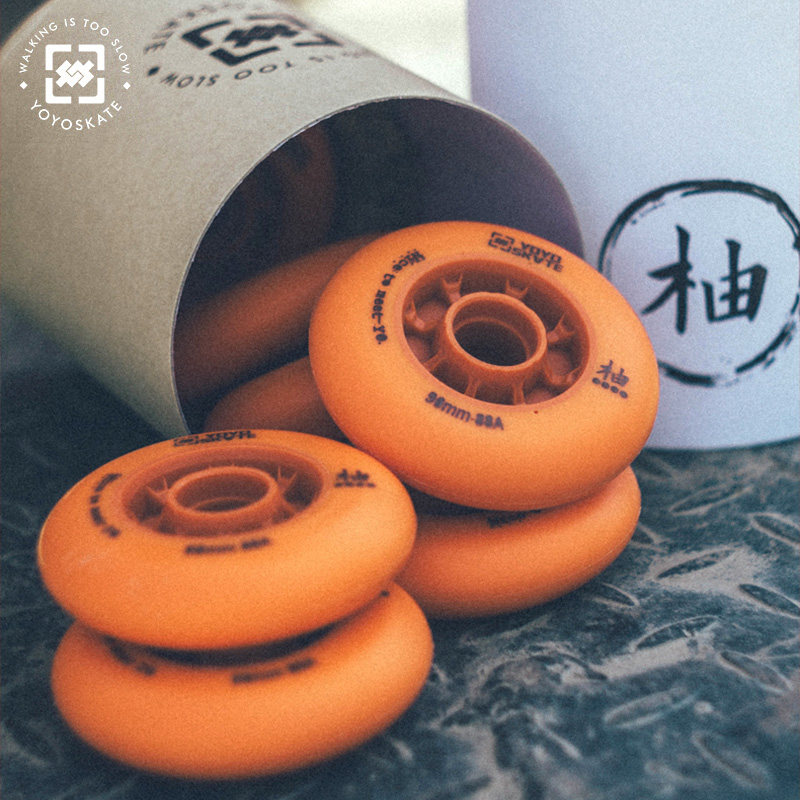 Frozen Fish Skating YOYO SKATE Wizards Wheel Slide Dirty Pomace FSK90 110 Training Brushed Street High Bomb Wear Wheels-Taobao