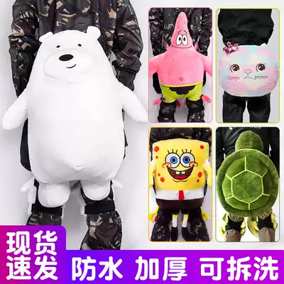 Ski little turtle hip protection cartoon ski anti-fall pants hip pad knee pad protective gear set waterproof adult children