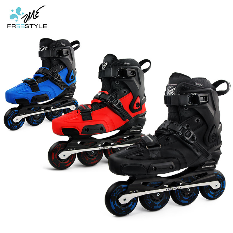 Frozen fish roller skating FREESTYLE Fess TT roller skates carbon fiber version TT Meng bird version brake shoes fat skates adult
