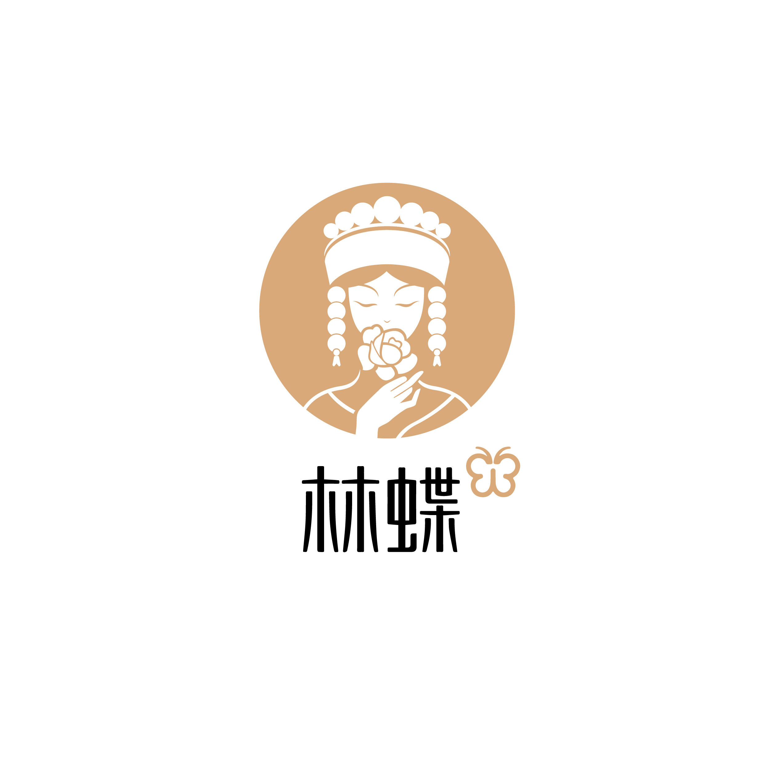 林蝶自营工厂店的LOGO