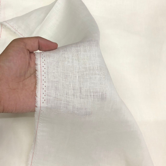 French Imported Pure White Linen, High-End Double-Width, Japanese and Korean Style, Natural European Plant-Dyed, Hand-Dyed, Tie-Dye French Imported Pure White Linen, High-End Double-Width, Japanese and Korean Style, Natural European Plant-Dyed, Hand-Dyed, Tie-Dye