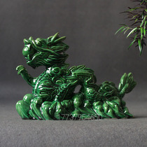 Ceramic Dragon Pendulum pieces Living room Home Decorative Products Sholong Furnishing Artwork Chinese Style Home Collection Pint Items