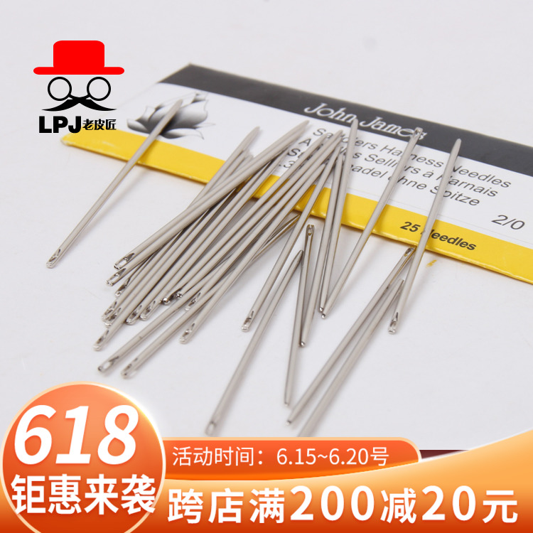 Love Maissee stitch stitch leather UK John James round head needle leather needle diy hand leather tool