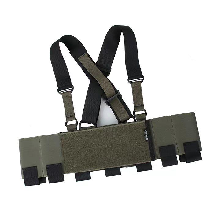 TMC Jagd Taktische Leichte Brust Rig Elastische Mag Halter Kummerbund Schulter Gurt WG/RG/BK/CB – Detail 10