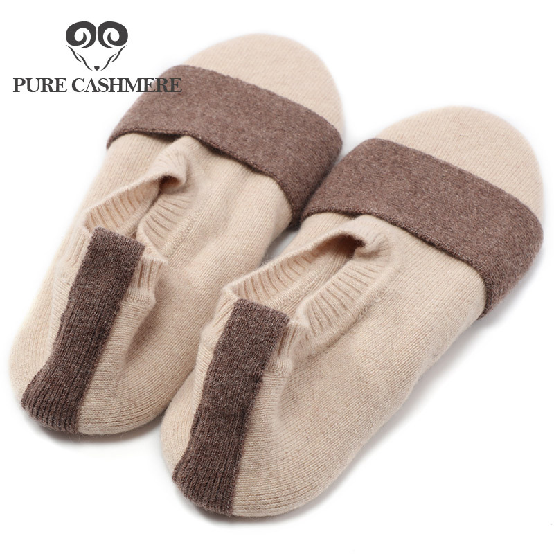 Pure Cashmere, Small Quantity in Stock, Postpartum Shoes, Super Comfortable, 100% Cashmere Home Slippers