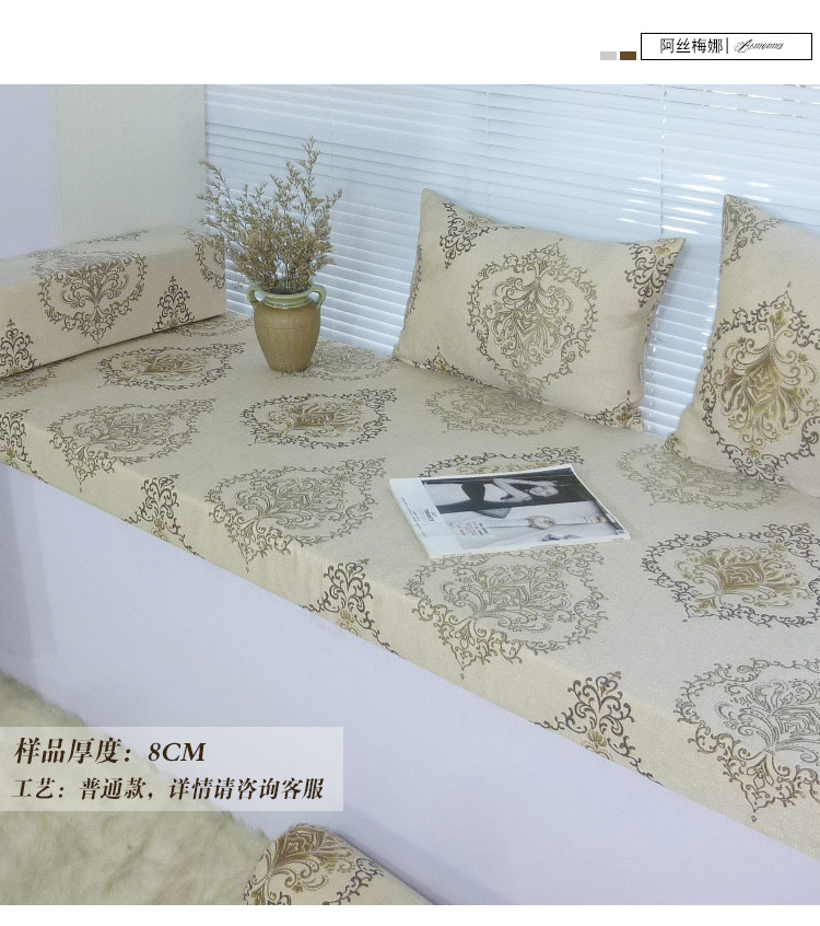 Bay window mat window sill mat tùy chỉnh mật độ cao bọt biển đệm sofa mat mat phòng ngủ ban công mat giường đệm đệm lót ghế