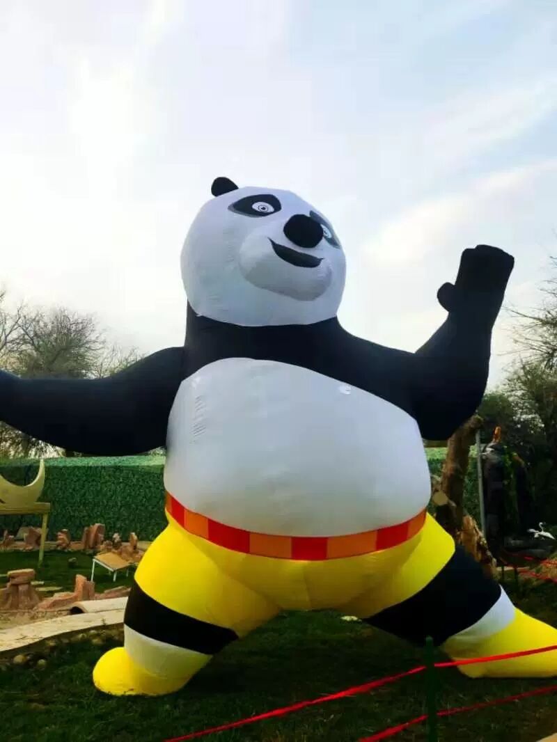 Custom inflatable cartoon air mold Inflatable Jingle cat Mickey Paige walking advertising doll Inflatable walking air mold man