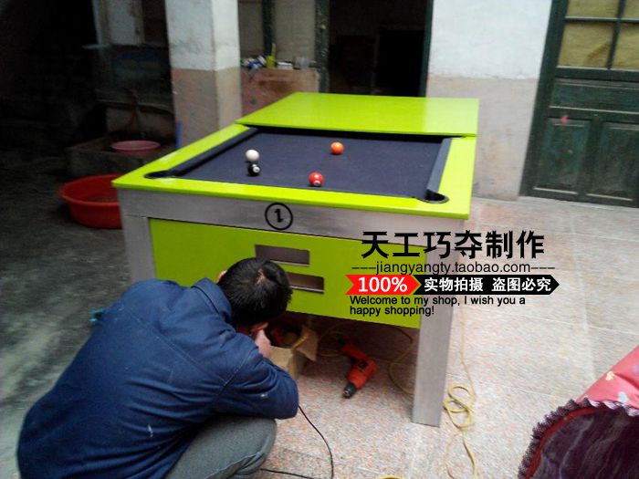 Automatic backball-style table-ball table two-in-one table tennis table desk
