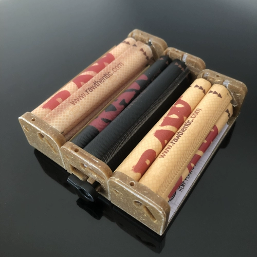 Бесплатная доставка Желтая 79 -миллиметровая ручная ручная подставка для сигарет с тканью с запасной тканью