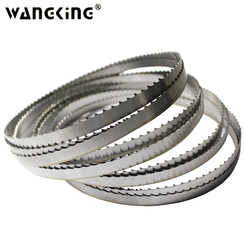 wangking sharp woodworking band saw machine tooth tip quenching saw blade Hardwood saw blade woodworking band saw imported material