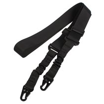 Outdoor tactical popular tactical double-point gun rope multi-functional double-point tactical strap