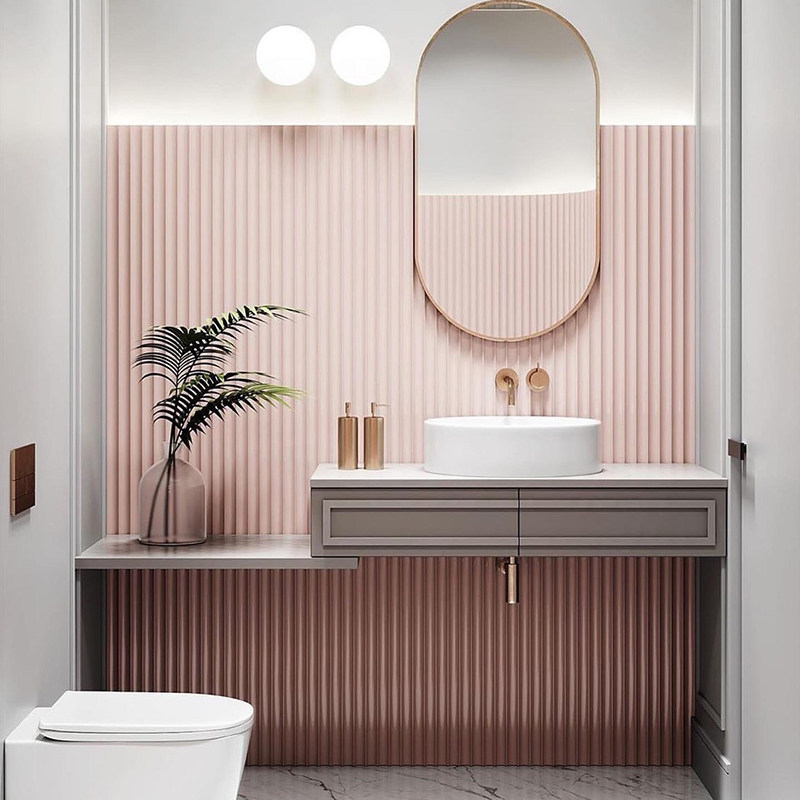 Fish Love Sugar Nordic Semi-Arc Mesh Red Layering Tiles Guest Dining Room Kitchen Background Wall Brick Dressing Room Strip Brick