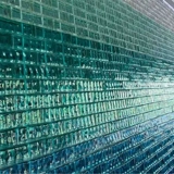 Рыба любовь сахарная стеклянная плитка Прозрачная плитка сеть красная ресторан ресторан Клиент Фон Стена туалетная кухня Плитка перегородки