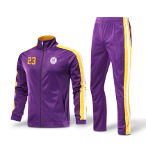 Basketball clothes long-sleeved suit custom men and womens autumn and winter running fitness clothes sports training game uniforms custom-made