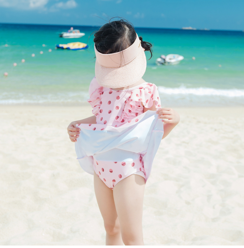 Áo tắm cho bé gái Áo tắm cho bé Áo tắm Công chúa Xiêm Váy bé gái dễ thương Đồ bơi bé trai lớn Cha mẹ và con gái - Bộ đồ bơi của Kid đồ bơi cho bé gái