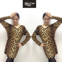 SOFTCHEN MIU Latin dance adult female new practice uniform loose BAO WEN slim dress 021