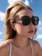 Elegant and Fashionable Sunglasses for Women 2025 New Style for Round Faces, Slimming, High-End Feel, Sun Protection, Gradient, Uv Protection Sunglasses Trend