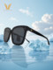 Micropa's New Fashionable Sunglasses, High-End Korean Style Large Frame, Face-Showing, Small Anti-Uv Driving Polarized Sunglasses