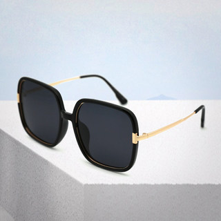 Sunglasses for Women, Anti-Uv Polarized 2025 New Style, Big Face, Square Frame, Fashionable Women's Driving Glasses, Sunglasses, Women's Trendy