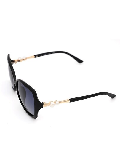 Sunglasses for Women, Uv Protection, 2025 New Style, Polarized, Pearl Elegant, High-Definition, Internet Celebrity Street Style Sunglasses, Korean Version Trendy