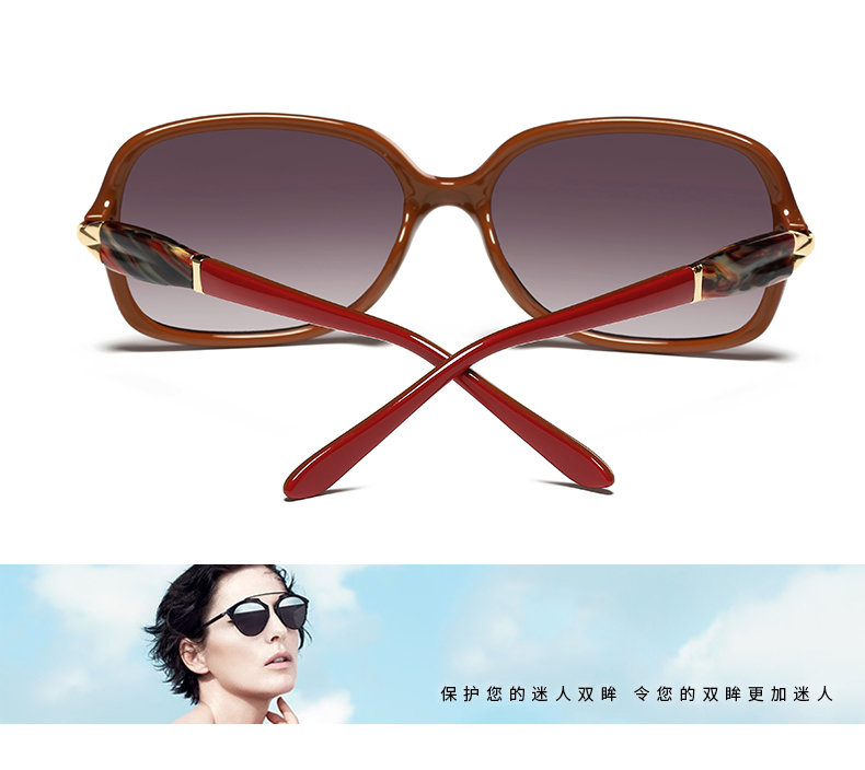 Kính râm phân cực Zoya nữ hộp nhỏ 2019 mới mặt tròn nhỏ thanh lịch thời trang retro kính lái thủy triều gọng kính nam