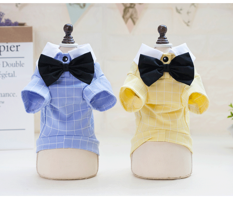 Quần áo cho chó Pet quần áo áo thun mùa xuân và mùa hè cho chó mỏng - Quần áo & phụ kiện thú cưng áo poodle
