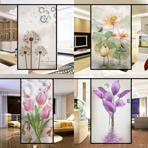 Window sticker toilet light transparent opaque living room balcony bathroom anti-peep glass sticker decoration creative pattern