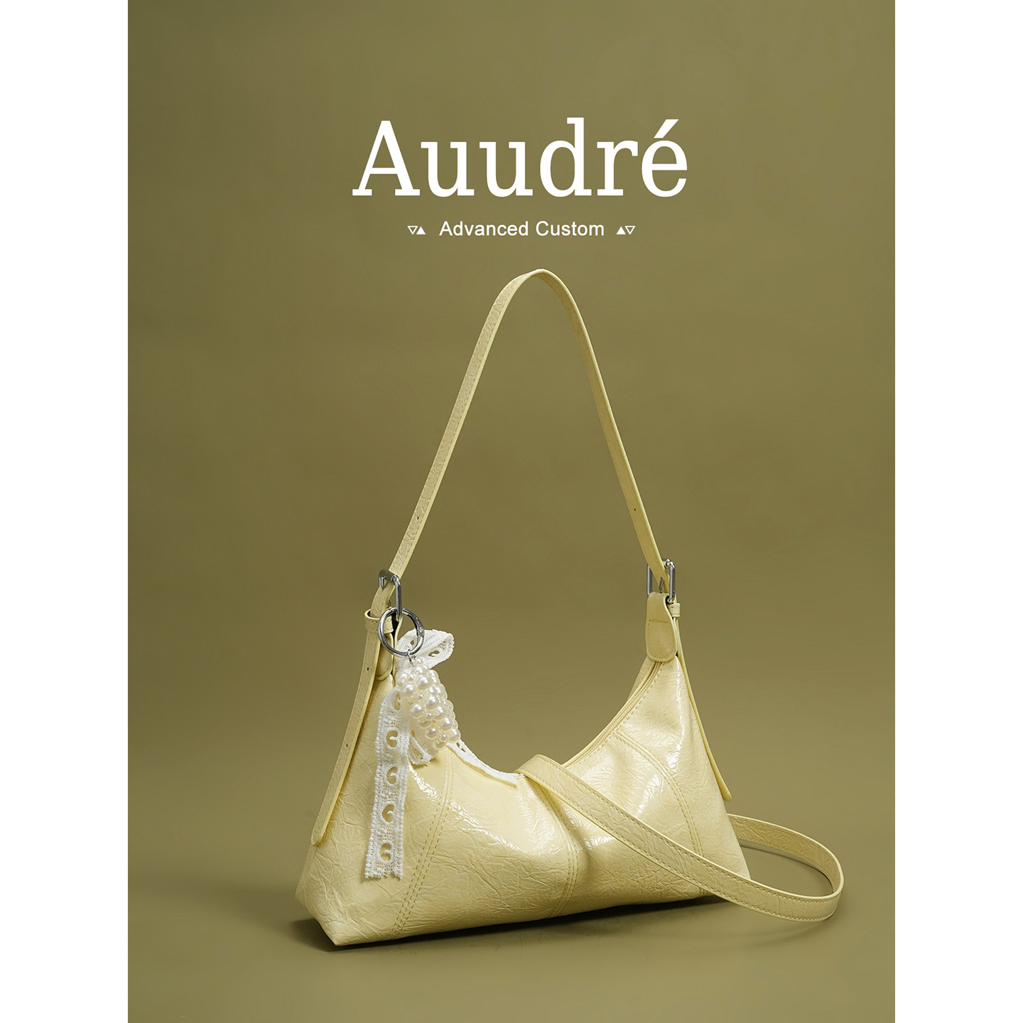 Auudre Minimalist Stylish Large Capacity Shoulder Underarm Bag For Women 2026 New Summer Fashion Commuter Crossbody Bag - Thumbnail 2