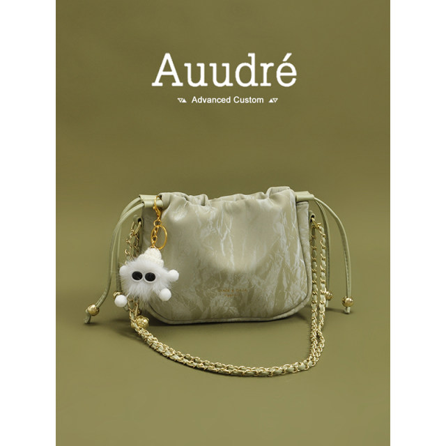 Auudre ຄົນອັບເດດ: ຖົງຂະຫນາດນ້ອຍແມ່ຍິງ 2024 ອິນເຕີເນັດໃຫມ່ສະເຫຼີມສະຫຼອງ Summer Chain Shoulder Crossbody Bag Bucket Bag